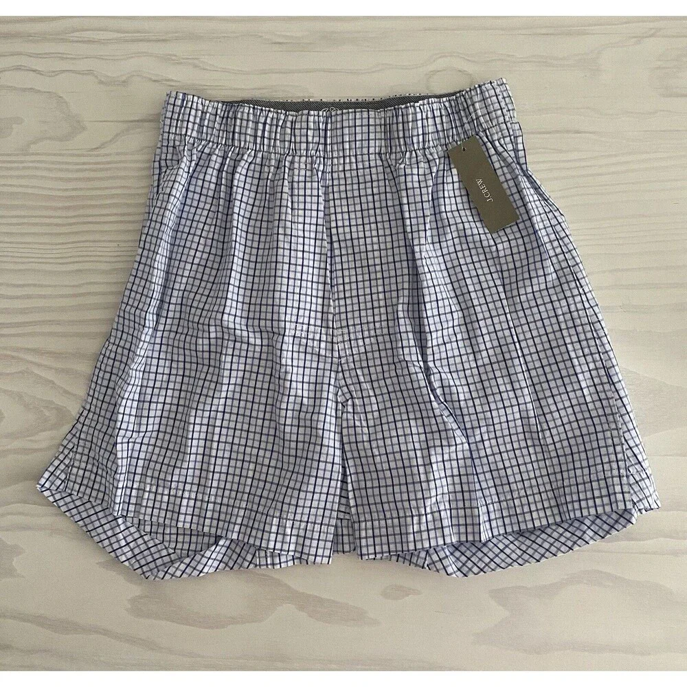 J.Crew Men’s Bundle (2) Cotton Printed boxers NWT Size  XS